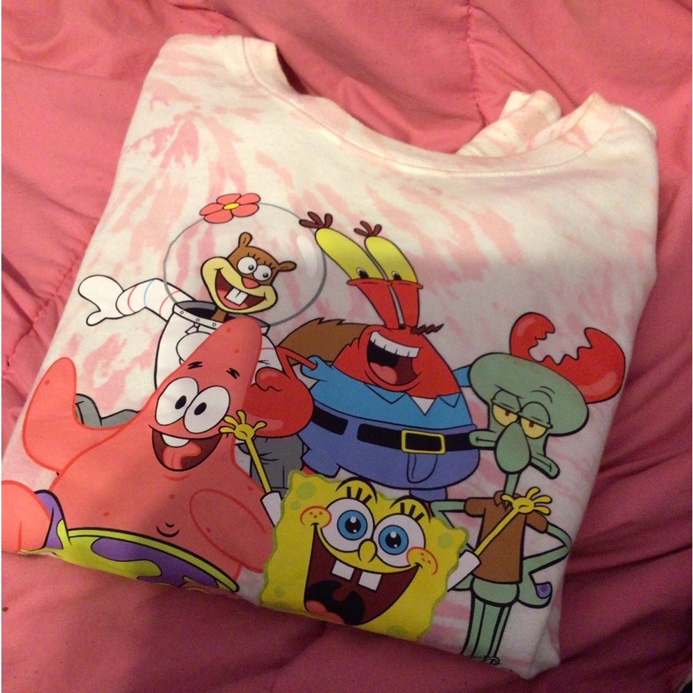 Long sleeve, SpongeBob SquarePants sweatshirt